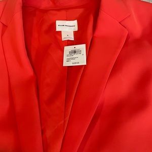 Club Monaco red orange blazer.